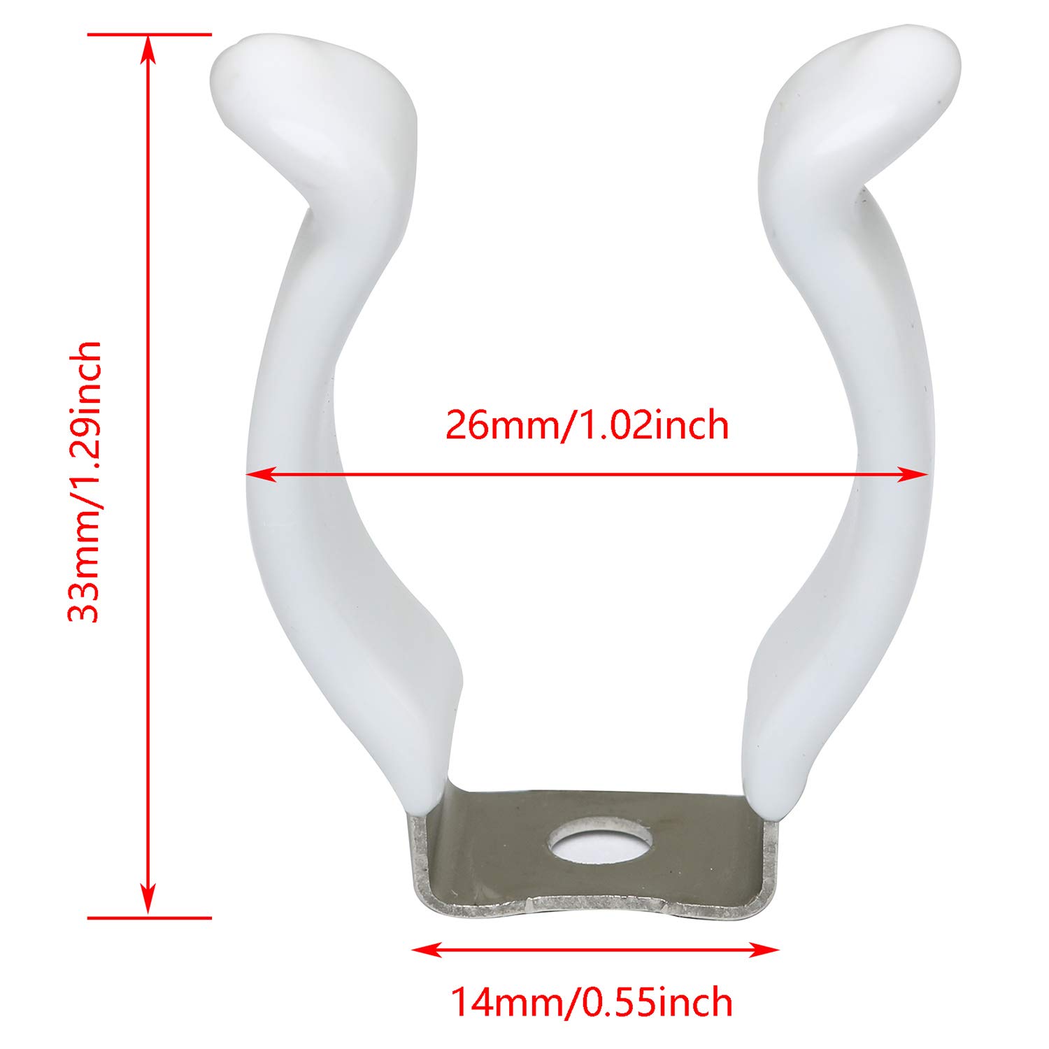 T5 Tube Fluorescent Support De Lampe Clips Douille Douille 20Pcs