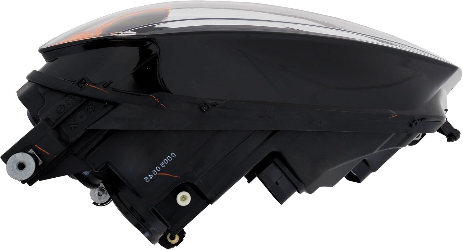 Compatible with 15-17 Golf & GTI Front Headlight Headlamp Halogen Head Light Lamp with Bulb Left Driver Side