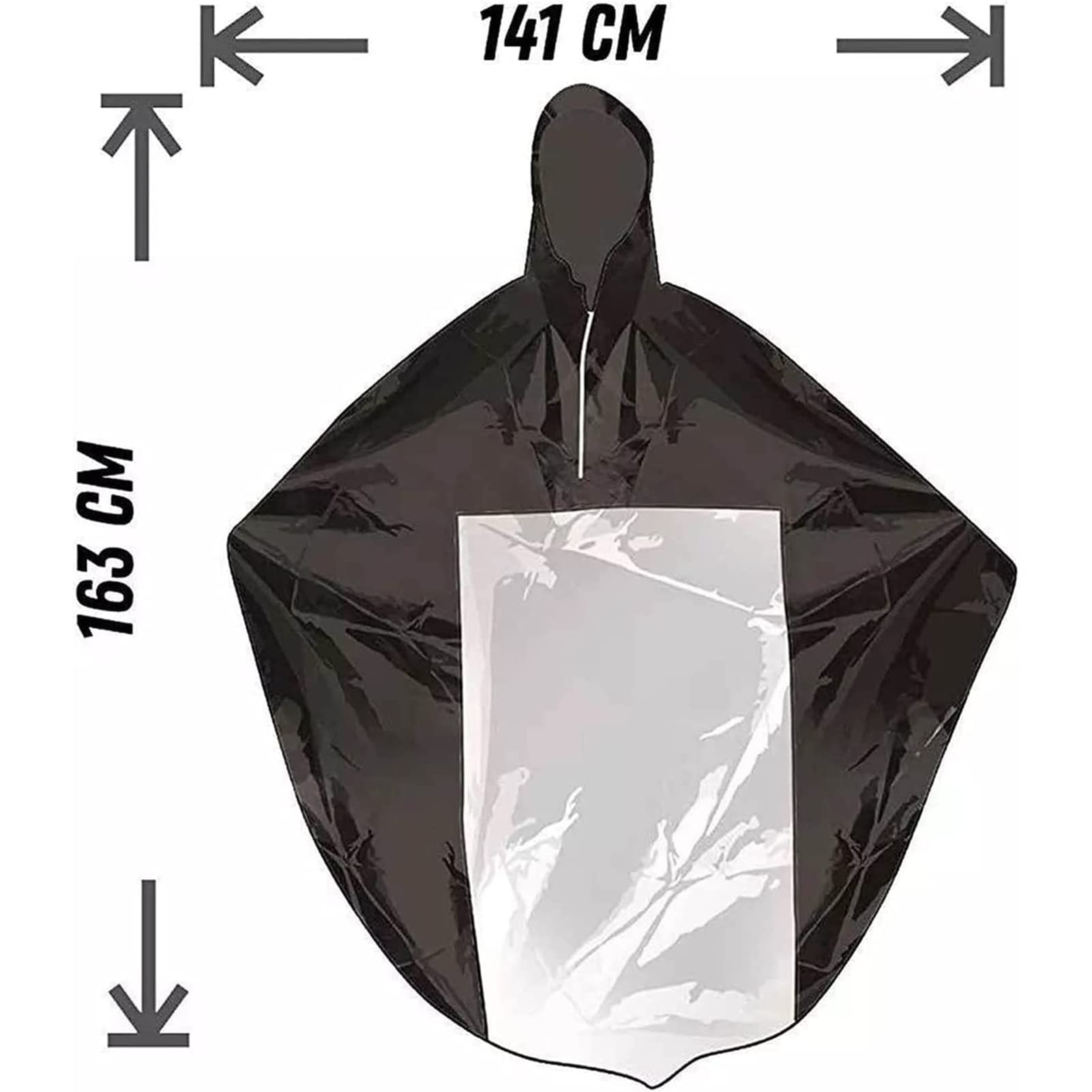 Chubasquero para Silla de Ruedas, Poncho para Scooter de Movilidad para Ancianos Cubierta para Lluvia para Silla de Ruedas con Capucha para Adultos Cubierta Impermeable para Lluvia
