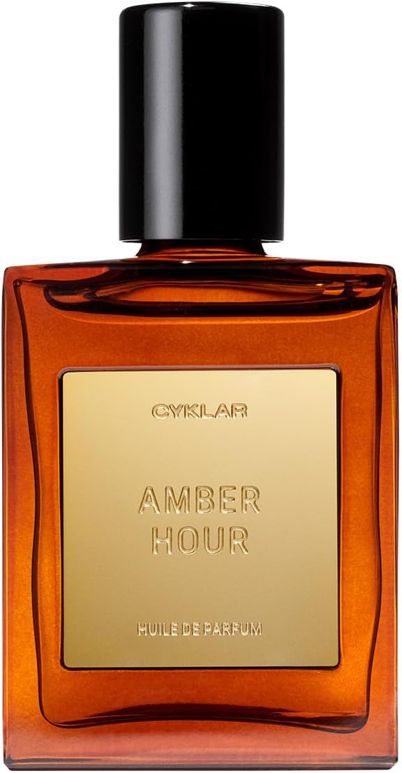 CYKLAR Perfume Oil for Skin – Amber Hour Scent – Rich & Spicy Perfume Fragrance with Palo Santo & Tonka Bean Notes – Travel-Friendly 15ml
