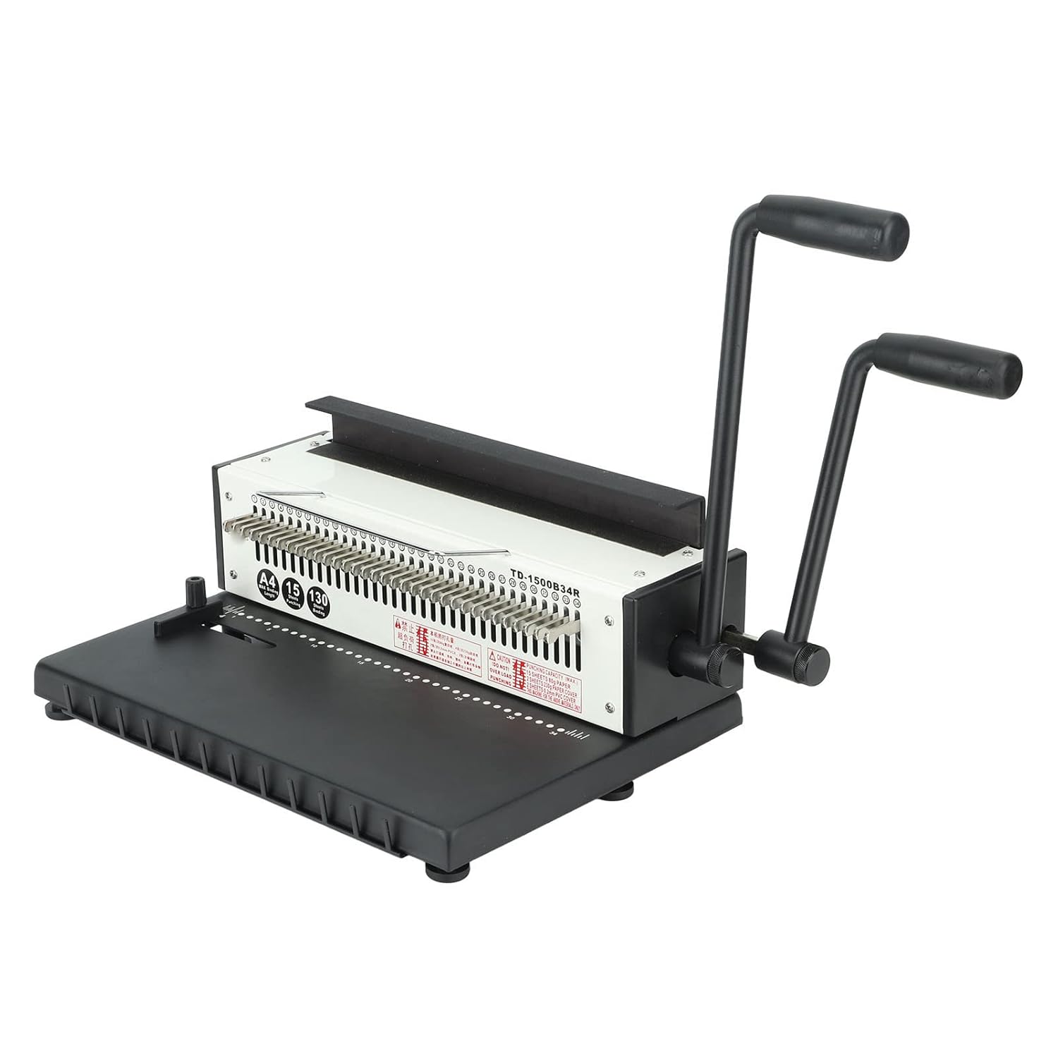 Coil Binding Machine, Heavy Duty 34 Holes Max 31 Pitch Manual Punching