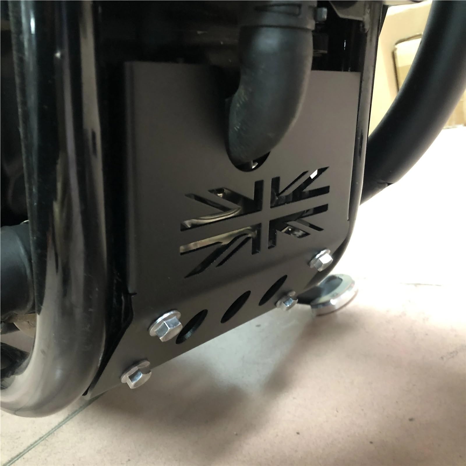 Telaio del corpo Kit Adatto per TRIUMPH Bonneville Bobber Telaio Sotto Piastra di Protezione Copertura di Protezione del Motore della Motocicletta
