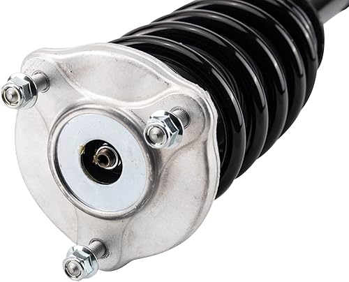 Miniatura 529 de TRQ Kit de suspensión delantera, conjunto de amortiguadores y resortes, barra estabilizadora, enlace estabilizador compatible con Chevrolet