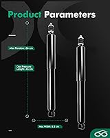 Vista 3 de SCITOO - Amortiguador trasero compatible con Ford E-150,03-05 07-12 2009 2011-12 para Ford E-250,93-95 97 99 01-02 para Ford E-250 Econoline, 03-05
