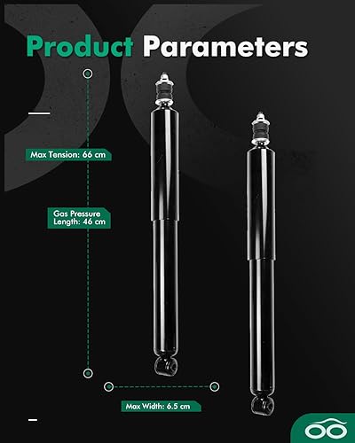 Miniatura 3 de SCITOO - Amortiguador trasero compatible con Ford E-150,03-05 07-12 2009 2011-12 para Ford E-250,93-95 97 99 01-02 para Ford E-250 Econoline, 03-05