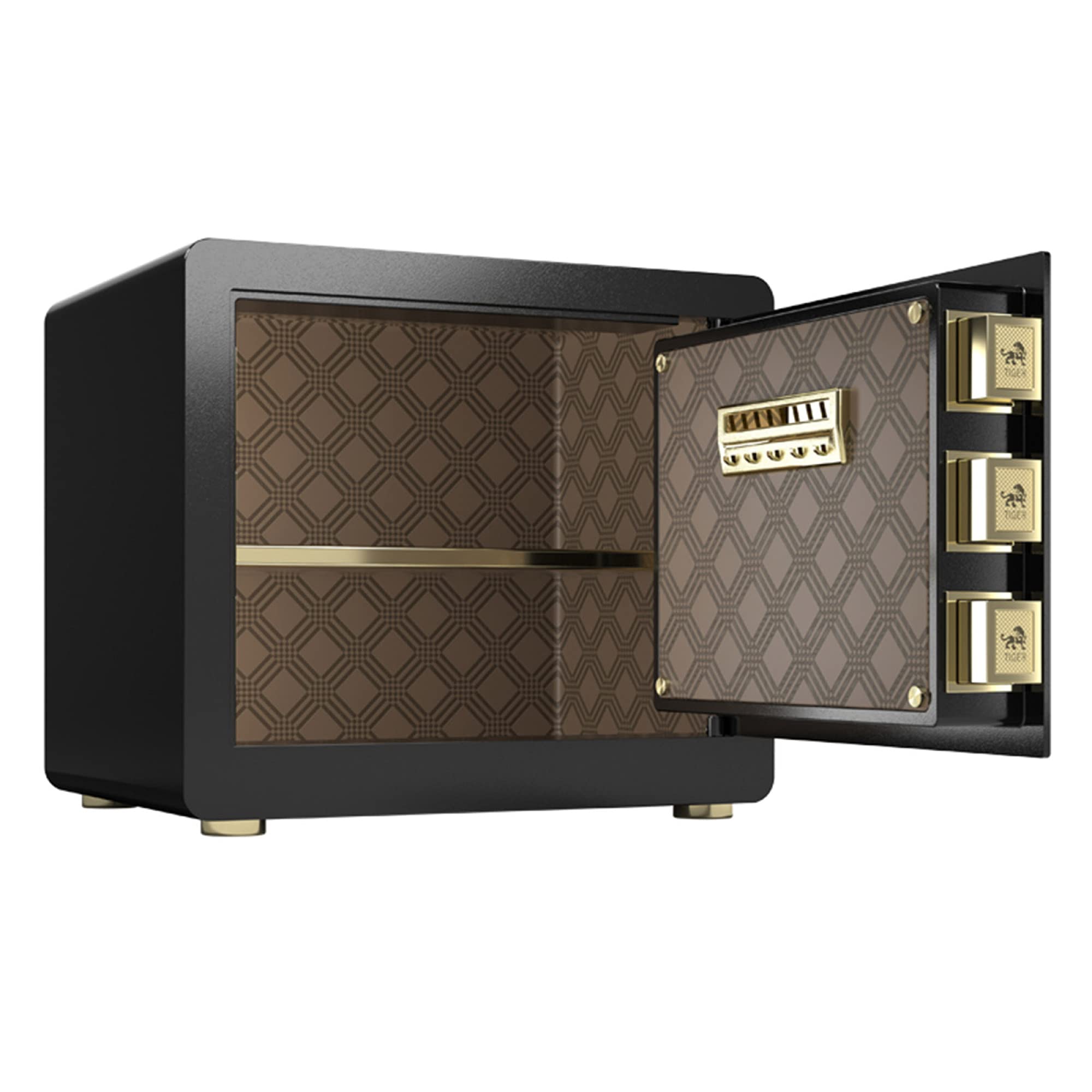 cassaforte, Casseforti da Ufficio, casseforti elettroniche for casa/Hotel/Viaggi(A,42cmx32cmx35cm)