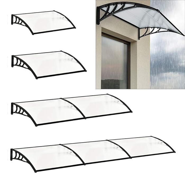 Buy The Fellie Rain Canopy Door Canopy Awning Front Door Canopy for