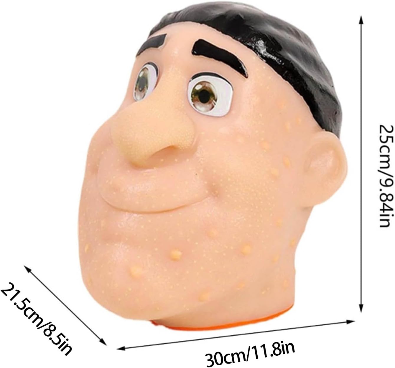 Soft Silicone Squeeze Gadget Funny Practical Joke Portable Tactiles Desk Toy for All Ages Pimple Popping Toy