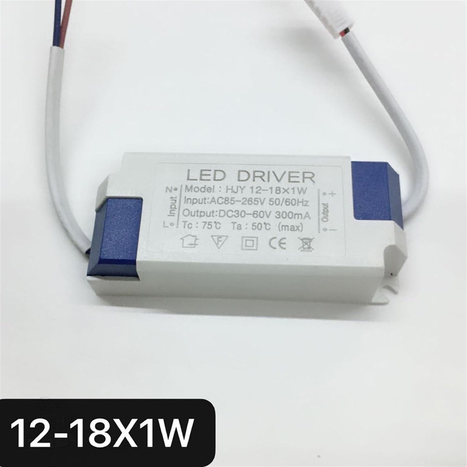Controller per pannello LED CC, alimentazione a corrente costante per luci a pannello LED, CA 85-265 V (da 12 a 18 W)