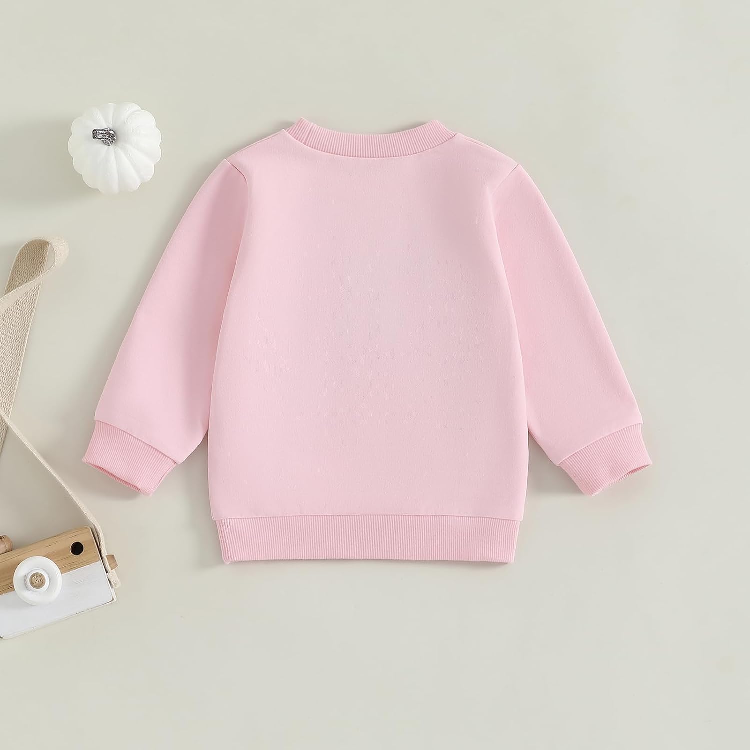 Toddler Girl Boy Fall Baby Outfit Embroidered Halloween Sweatshirt Oversized Pullover sweater Pumpkin Clothes