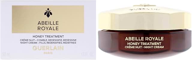 Abeille Royale Honey Treatment Night Cream by Guerlain for Unisex - 1.6 oz Cream