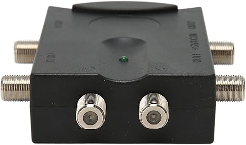 Miniatura 9 de Amplificador de antena de TV, bidireccional 2 en 4 salidas sin pérdida + amplificador de TV de alta ganancia de 7.5 dB con ecualizador