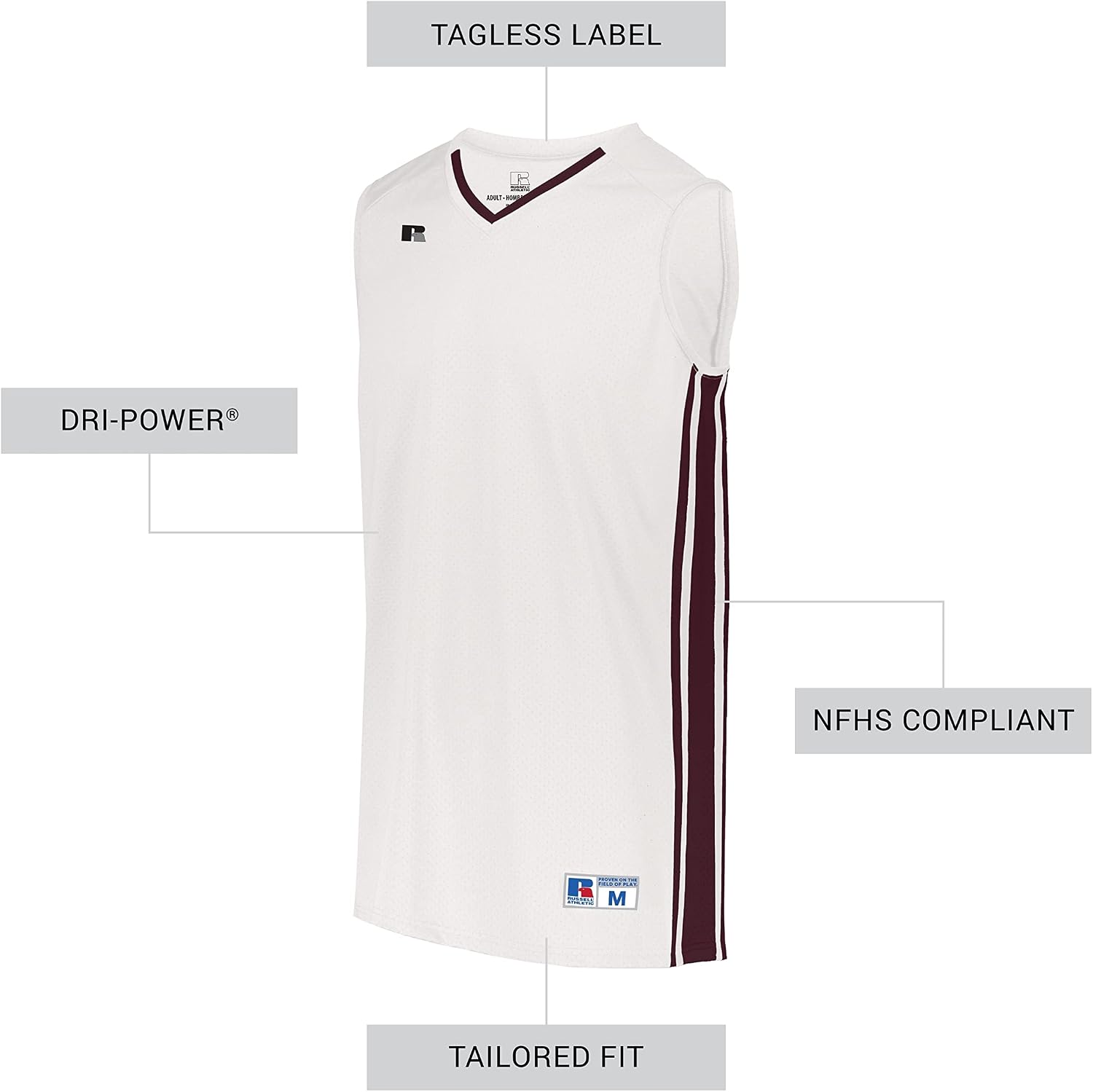 Russell Athletic Men's Legacy Basketball Jersey