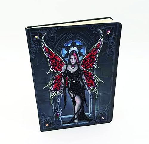 Miniatura 3 de Crystal Art Cuaderno Aracnafaria - Crea una cubierta brillante para cuaderno con cristales - para edades de 8 años en adelante