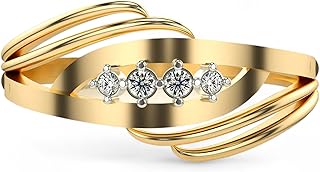 valanova Sterling Silver & Certified Lab Grown Diamond 0.06cts | Ring For Women/Girls | Stylish & Elegant | VGR0163-picture-12