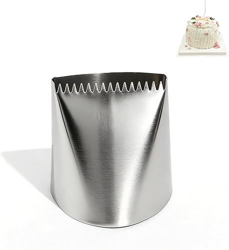 Puntas de tubería de pastel de 2.2 pulgadas, boquillas de tubos de flores, boquillas de acero inoxidable, herramientas de decoración, puntas de