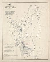 1878 Map of Eastport Harbor Maine and Campobello Island