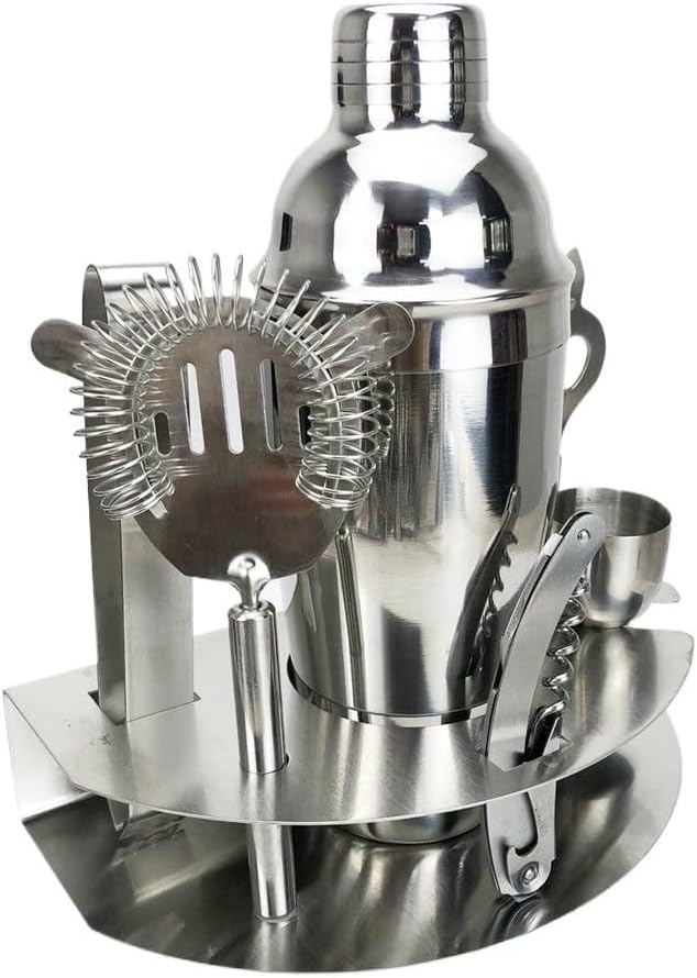 Set de Coctelera BIOMICE 7 Piezas Acero Inoxidable 350ml miniatura 2