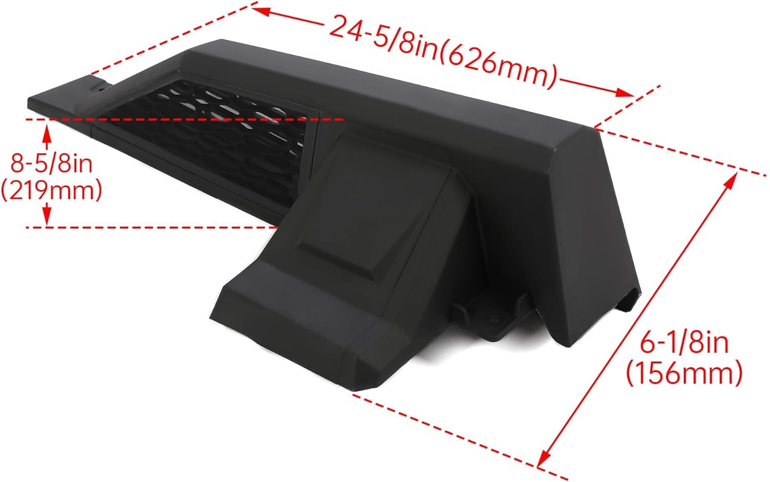 HECASA Air Intake Vents Bezel Kit Compatible with 2015-2018 Polaris RZR XP XP4 Turbo 4 XP 1000 Replacement for 2206649 UTV Bezel Kit Accessories Side Vent Air Intake Pre-Filter (Left & Right)