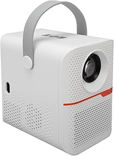 Projector with WiFi and Bluetooth, 1080P Portable Movie Projector 4K Support, Home Theater Movie Projector Compatible with for IOS for Android for TV Stick for PS4 (UK Plug)