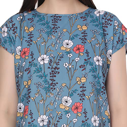 Image of Leriya Fashion Women Rayon Casual Wear Western Maxi Dress Gown for Girl /Women /Ladies