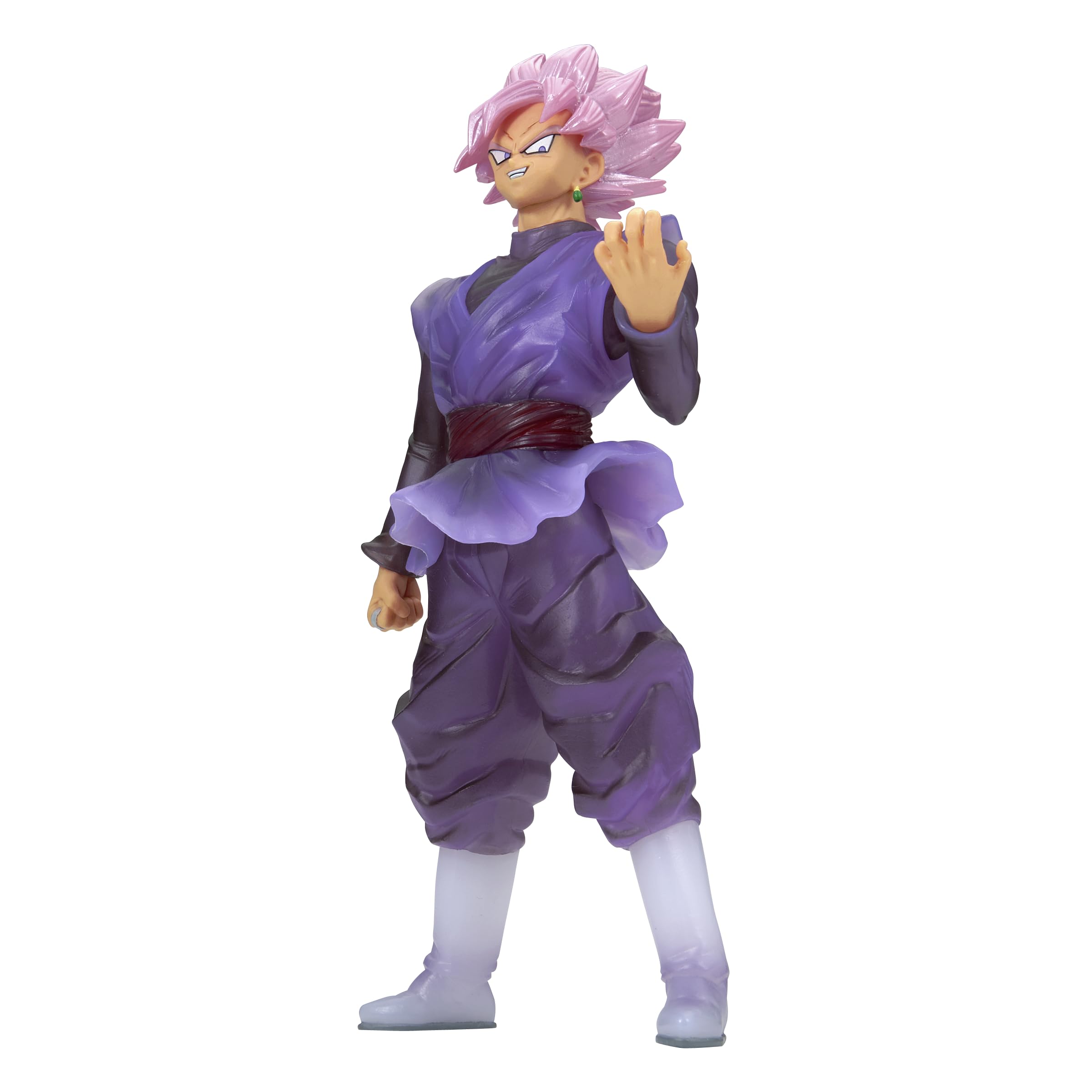 Banpresto Figura de Acción Goku Black Super Saiyan Rosé Dragon Ball Super - Clearise 19 cm - BP89860P Multicolor - Figura coleccionable - Ideal para los fanaticos del Anime