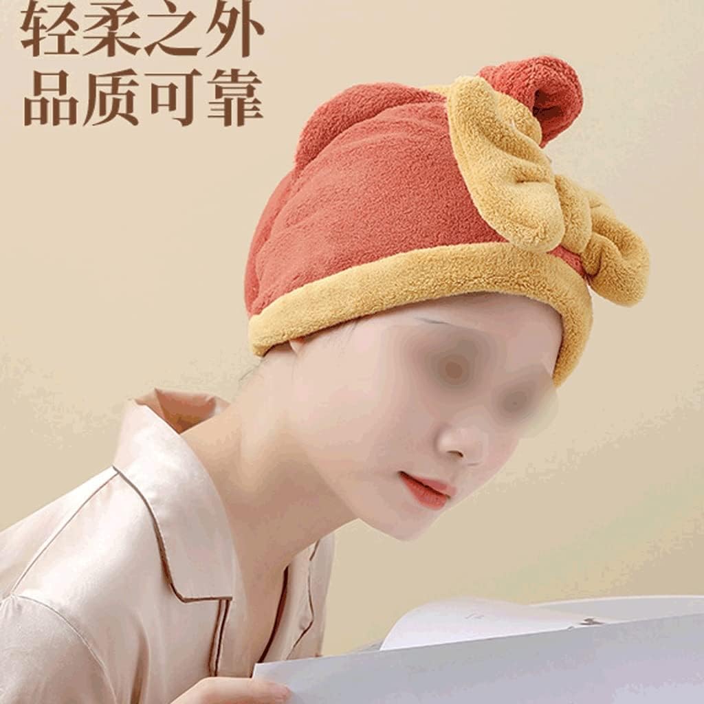 Dry Hair Hat Women's Water-Absorbing, Quick-Drying, Thickening, Shampoo, Wipe and Dry Hair Towel
