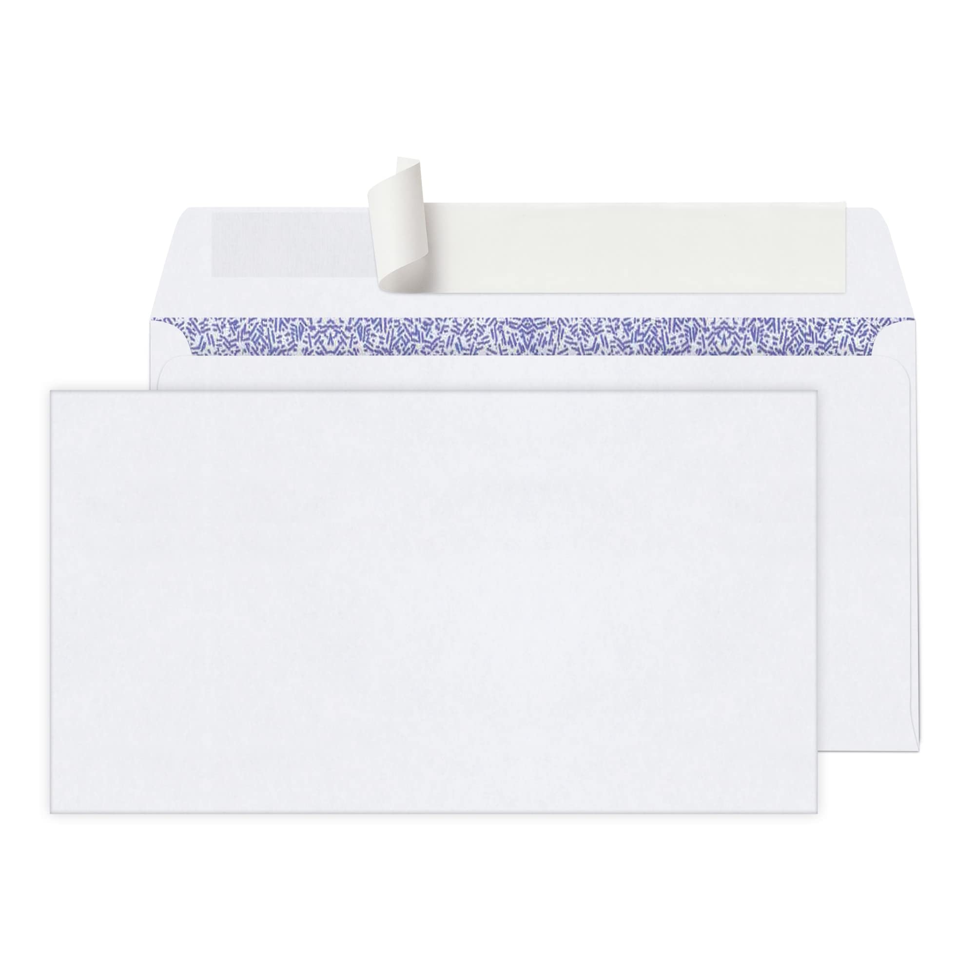 Office DepotClean Seal(TM) Security Envelopes, 6 3/4 (3 5/8in. x 6 1/2in.), White, Box Of 100, 78185
