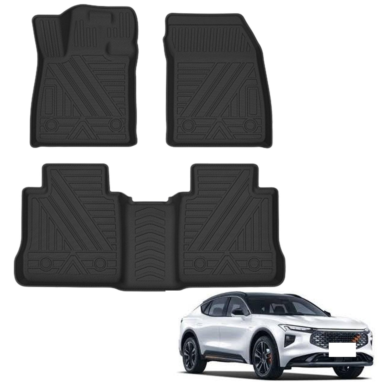 PAPEP Floor Mats for Ford EVOS 2022 RHD