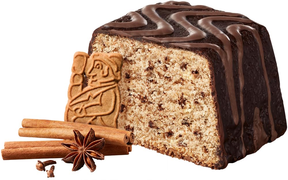 BAHLSEN Winterkuchen à la Spekulatius - 1er Pack - Rührkuchen mit Spekulatiusgewürzen und Schokoladenstückchen (1 x 350 g)
