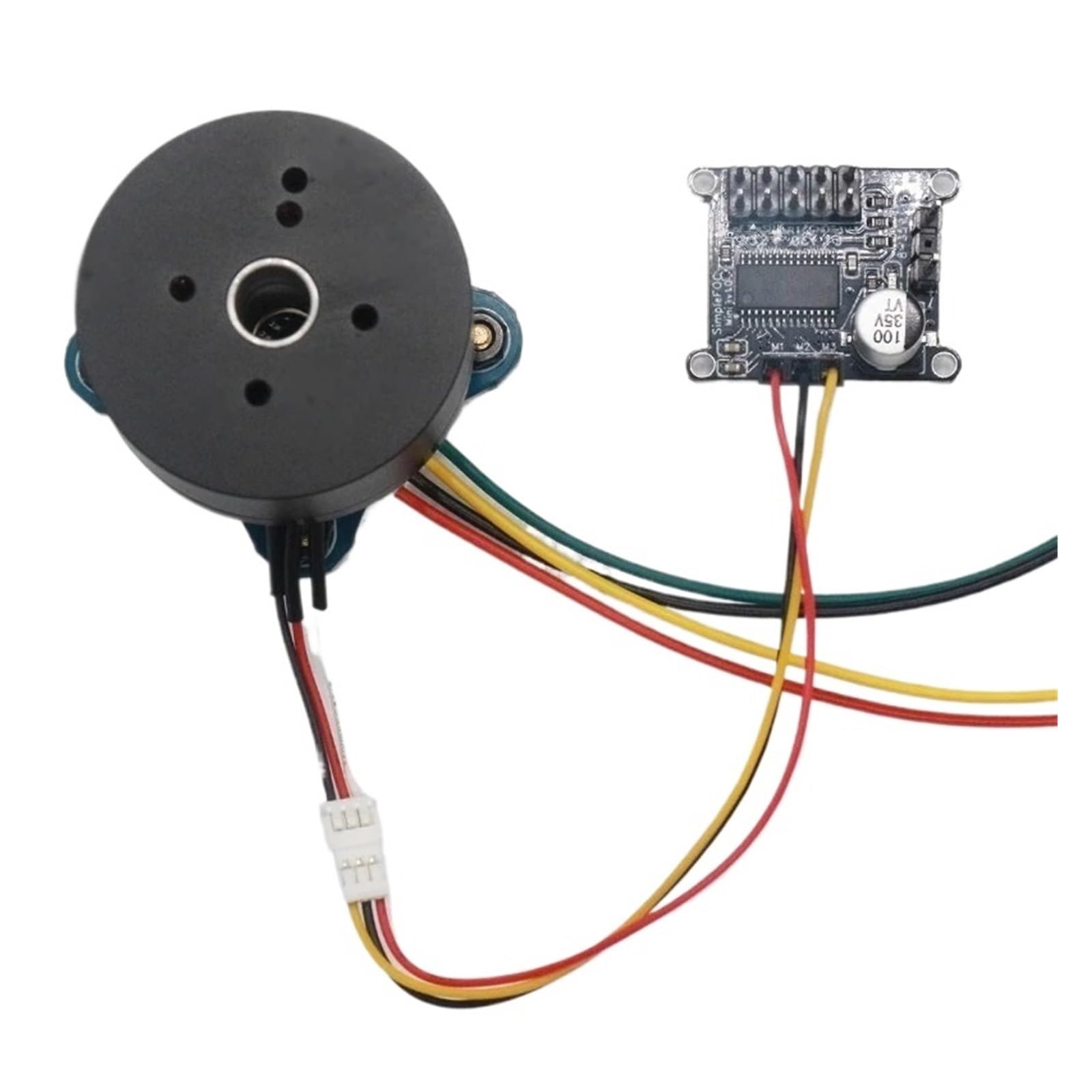 Wysoce precyzyjny 12-bitowy enkoder magnetyczny Silnik z wirnikiem zewnętrznym 12 V 2600 obr./min(Single motor)