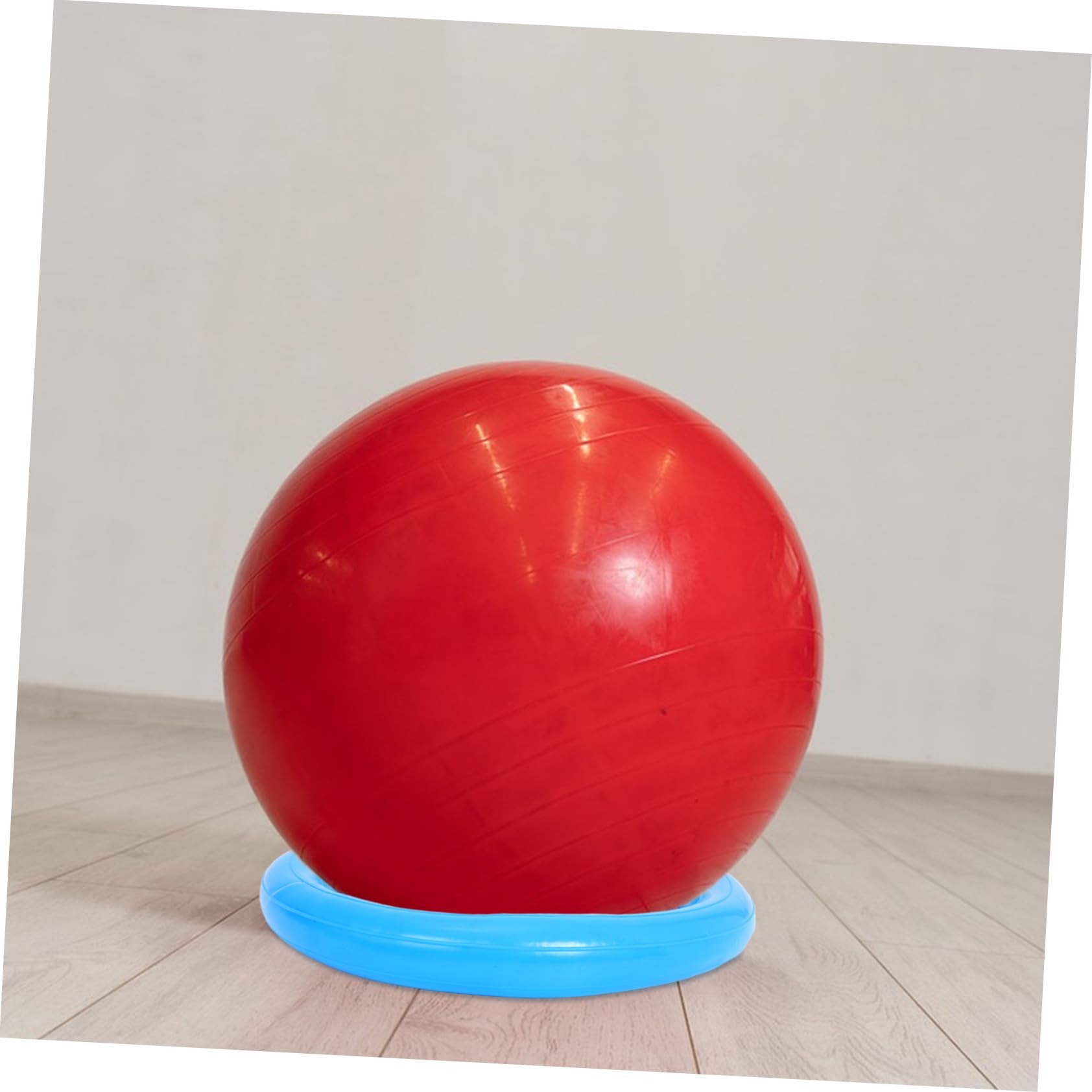 DECHOUS Base per Palla Fitness in PVC Blu, Supporto Stabile | Yoga Ball e Exercise Fitness Balls, Assemblaggio Rapido, Uso in Gym e Fitness Studios