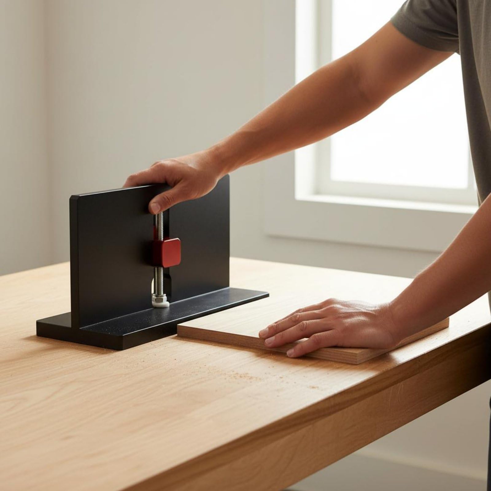Baoblaze Morsetto da Falegname Morsetto Angolare a Pinza Cornice Morsa per Telai Ferma Angolo Preciso in Lega di Alluminio per Allineamento Pezzi