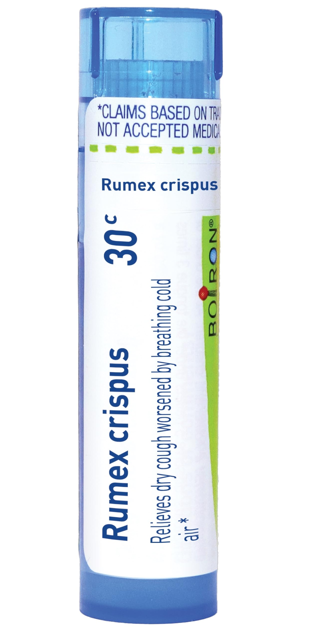 Boiron Rumex Crispus 30C Homeopathic Medicine for Coughing - 80 Pellets