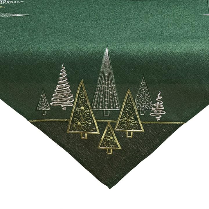 Tischdecke Mitteldecke Tischläufer Verschiedene Größen grün Silber...