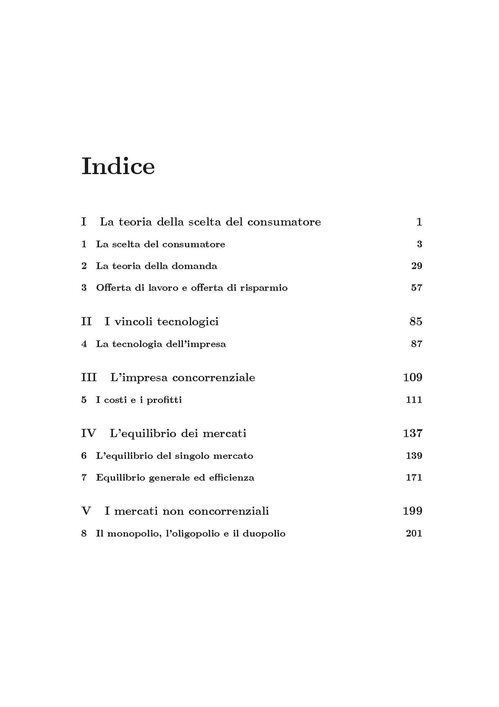 Esercizi di microeconomia