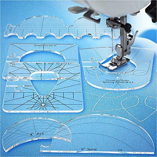 Quilting Templates for Domestic Sewing Machine - Sewing Tools New Ruler - Quilting