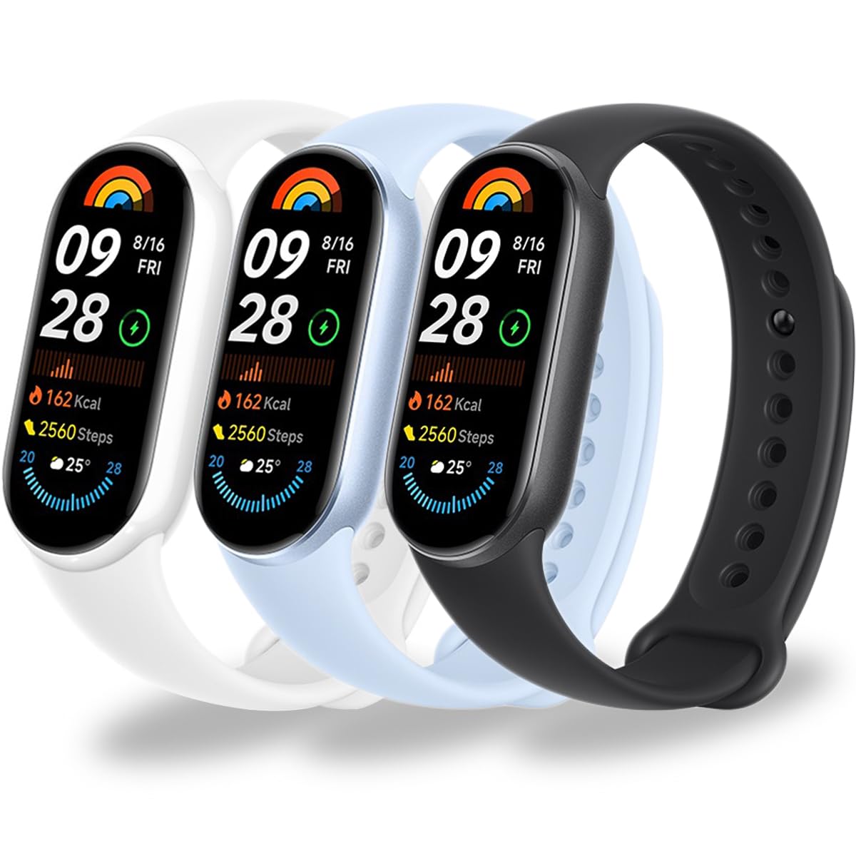 Monuary Straps Compatible With Xiaomi Mi Band Tpu Anti