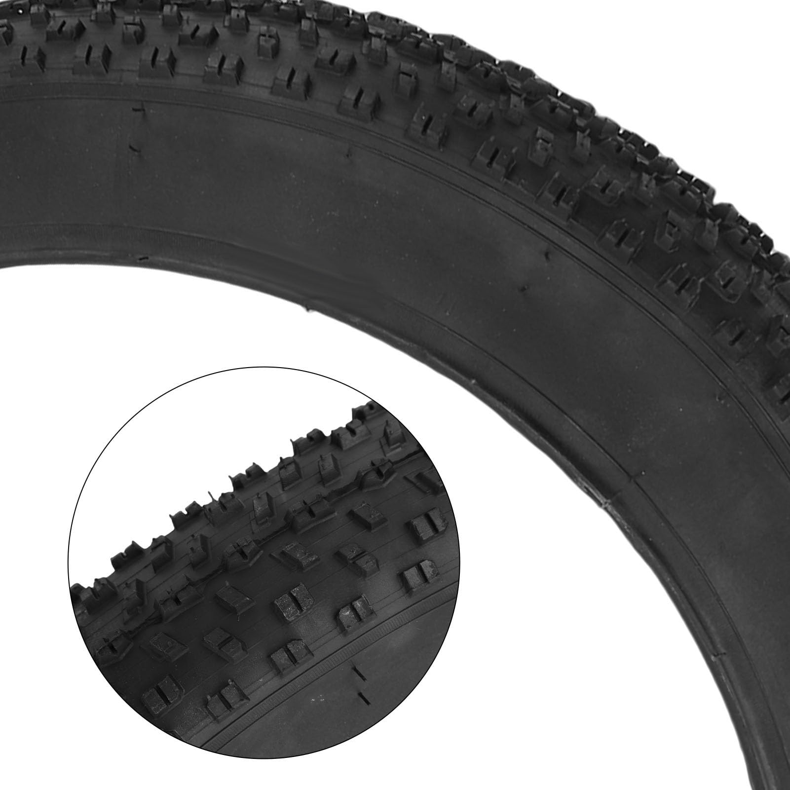 Fockety Copertoni per Fat Bike, 20x3.0 Copertoni in Gomma per Fat Bike per Biciclette Elettriche Pieghevoli Antiscivolo, per Bici Spiaggia Ampliabili a Prova di