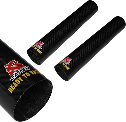 Vista 15 de PRO CAKEN Cubierta protectora de horquilla delantera de fibra de carbono para motocicleta, protector de amortiguador, polainas de protección