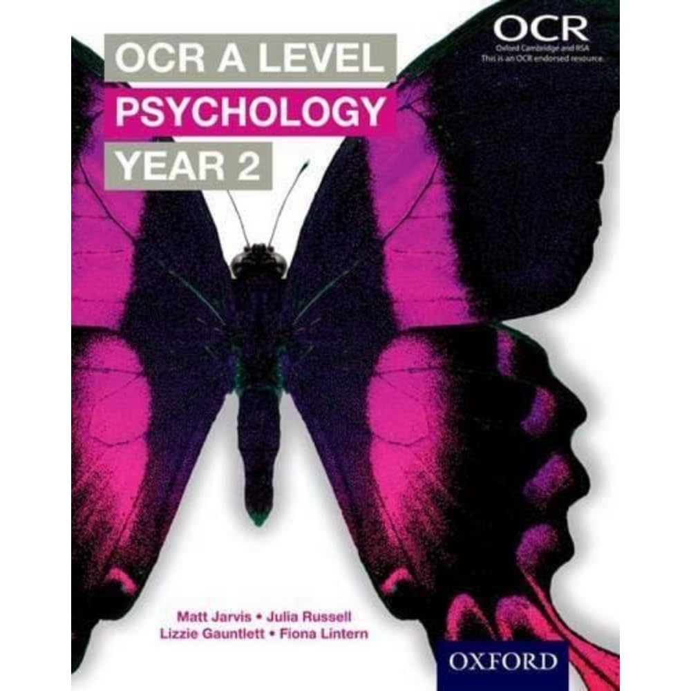 OCR A Level Psychology Year 2 by Fiona Lintern (Paperback Book)