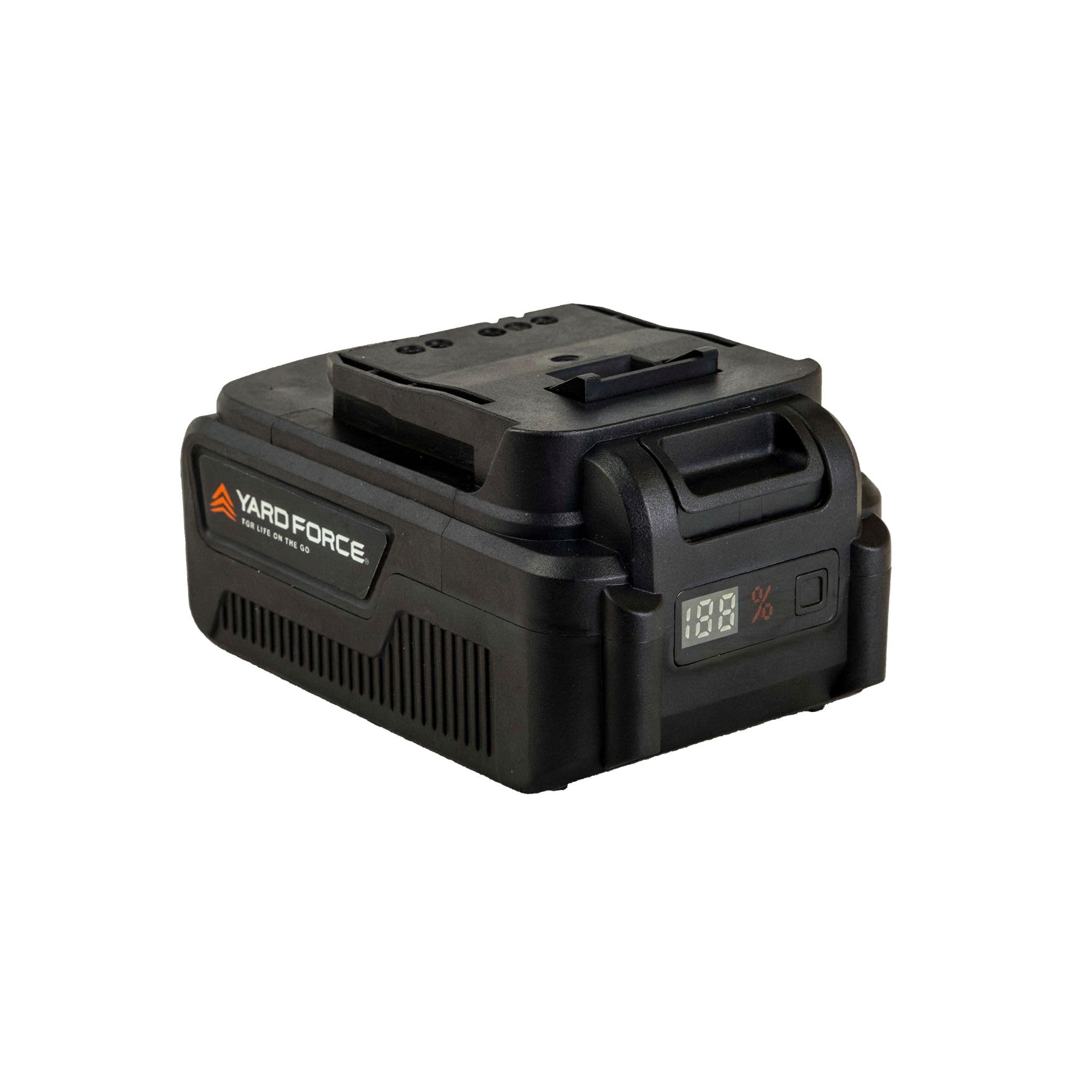 Yard Force Batteria agli ioni di litio 20 V/4,0 Ah AL C40B, per tutti gli strumenti YARD FORCE & PowerG, le batterie sono ricaricabili in qualsiasi momento, senza danneggiare