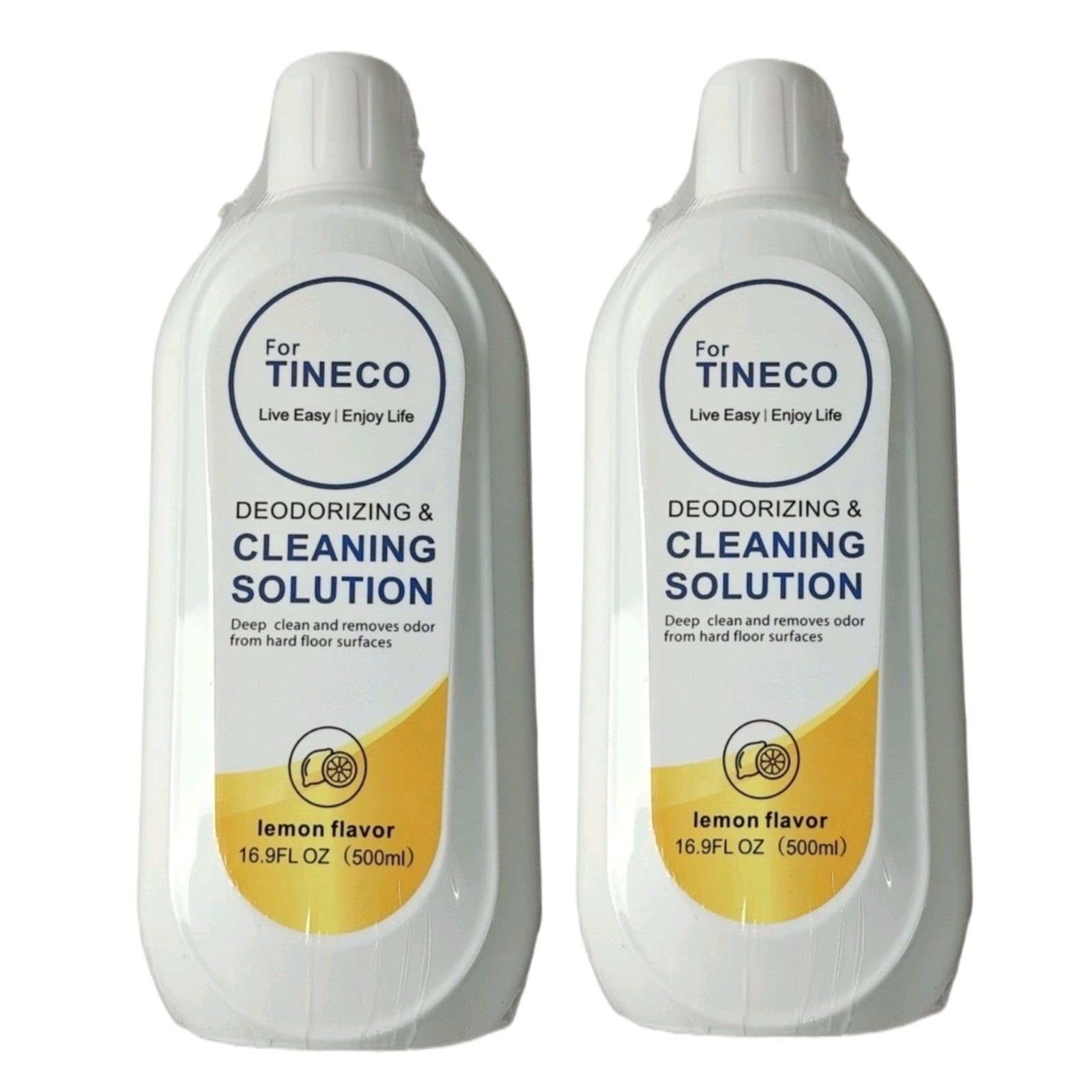 Liquide de nettoyage des sols。 500ML de solution de nettoyage à saveur de citron。 Compatible pour Tineco FLOOR ONE S5/ S5 Combo/ S5 Pro / S5 Pro。 Tous les accessoires d’aspirateur robot de la série(Se