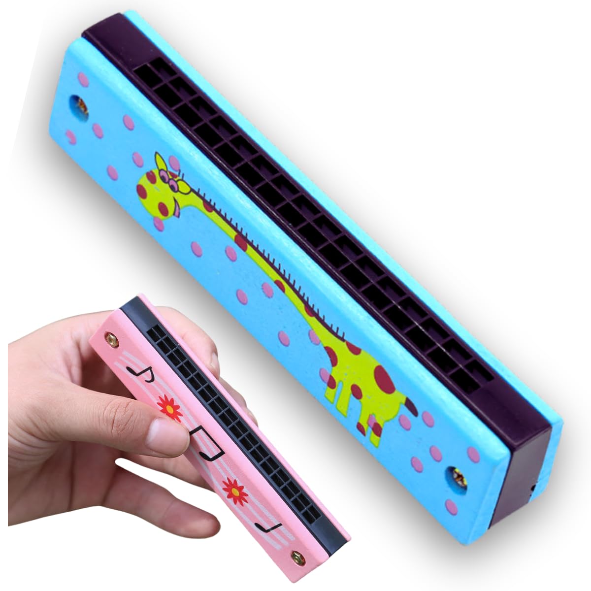 Mini Mouth Organ for Kids (Pack of 2) | Beginner Harmonica Musical Toy | Birthday Return Gift, Goodie Bag Fillers, Party Favor Toy for Boys & Girls | Unisex Kids Musical Instrument (1)-image-27