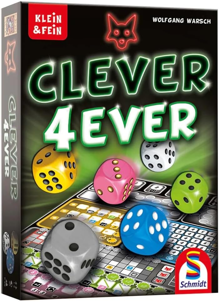 CMYK That's Pretty Clever! - A Dice Rolling Board Game for Clever Thinkers