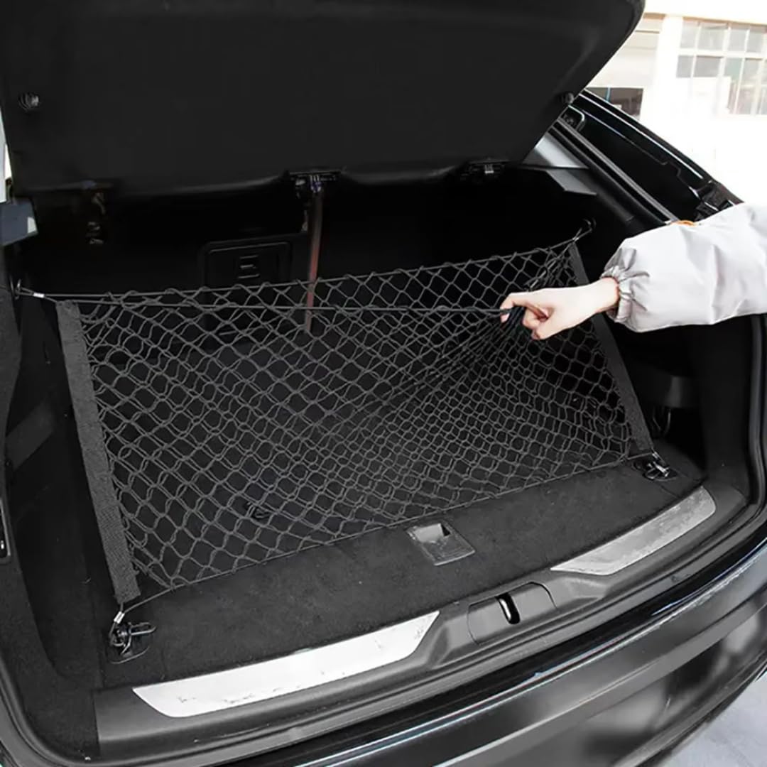 Rete Portaoggetti per Zeekr 001 2022-2024, Rete per Bagagliaio Auto, Organizer per Bagagliaio, Borsa a Rete per riporre Oggetti