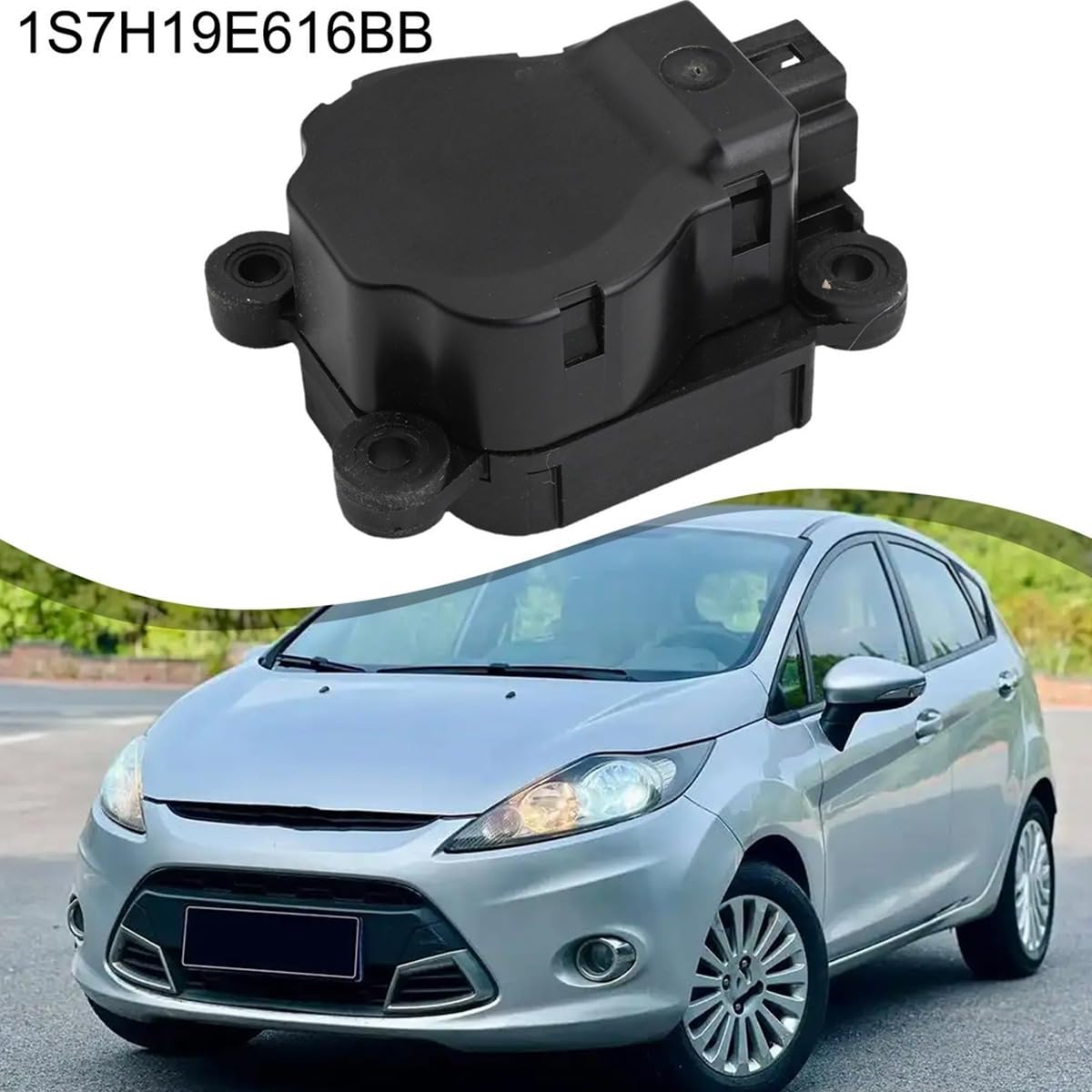 1S7H19E616BB Attuatore elettrico per flap di miscelazione per Ford Fiesta 2008-2017 Attuatore per flap di miscelazione Aria condizionata 1581549