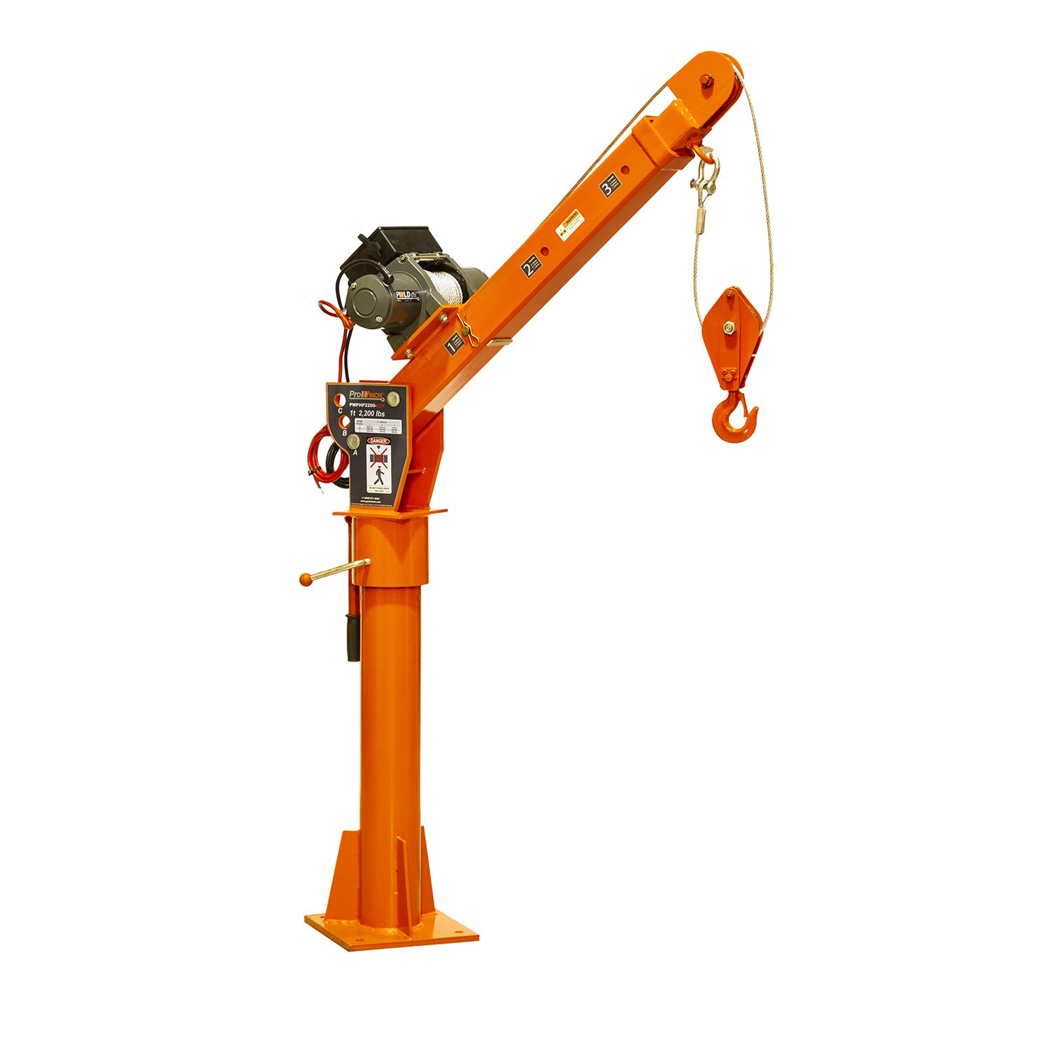Wireless Electric Winch 12V Truck Crane Prowinch 2000 lbs in Nepal at