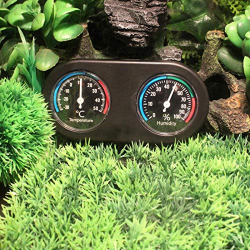 Hygrothermograph, Temperature Humidity Meter Round Shape Hygrometer Thermometer Reptile Mini for Hydrometer Humidity… - Image 6