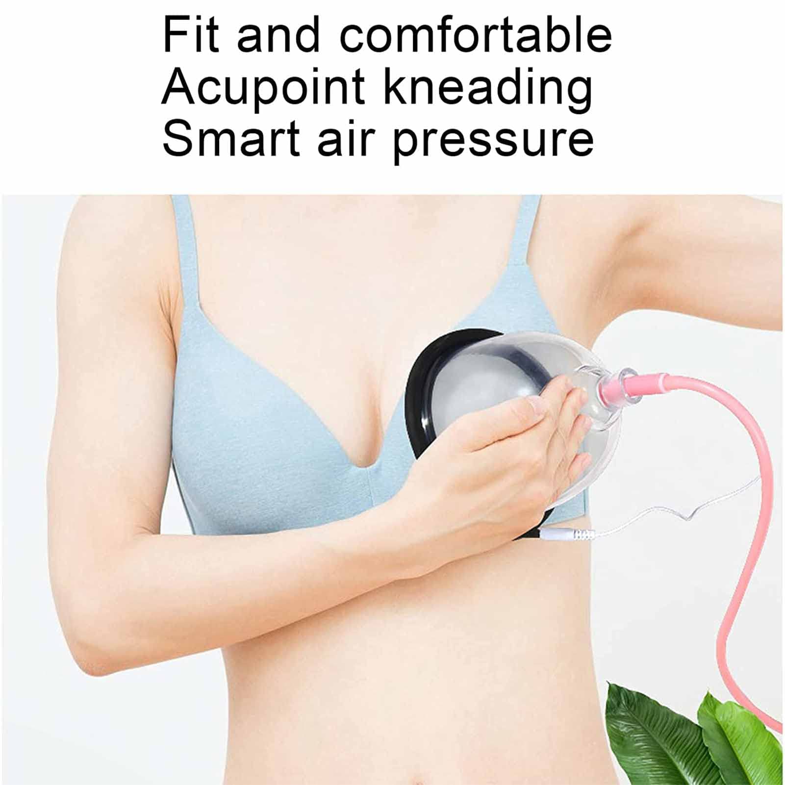 Aumentador de Senos Eléctrico, Mama Ventosa de Vacío liposucción Aparato, Eléctrico Silicona de la Salud del Seno Masajeador, Prevent Sagging and Dredge Breast